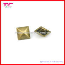 Metal Square Sewing Button